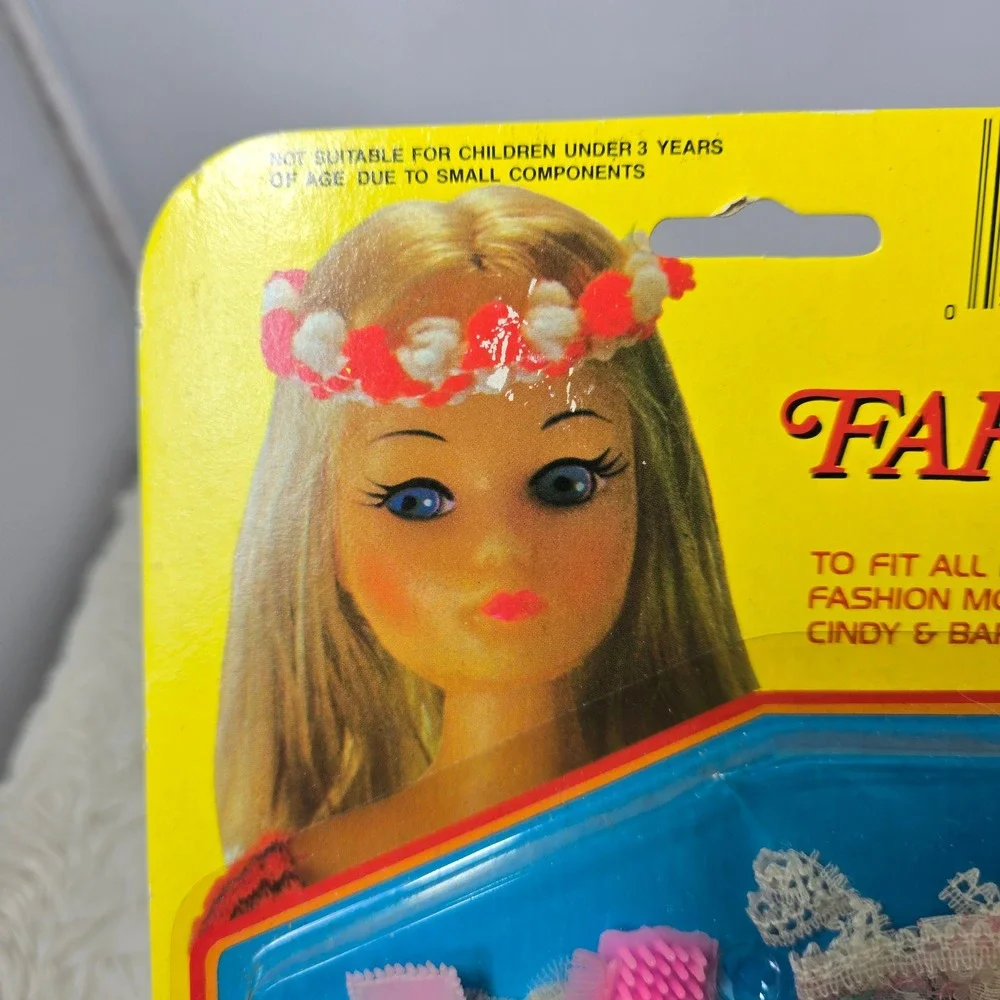 Vintage 70s 80s Farrah Doll Clothing Accessory Set 11.5 Inch‎ Barbie Cindy PT-46